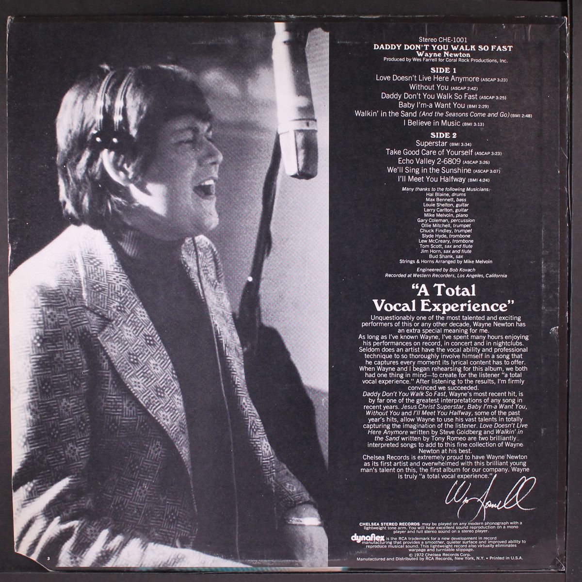 daddy don't you walk so fast by WAYNE NEWTON