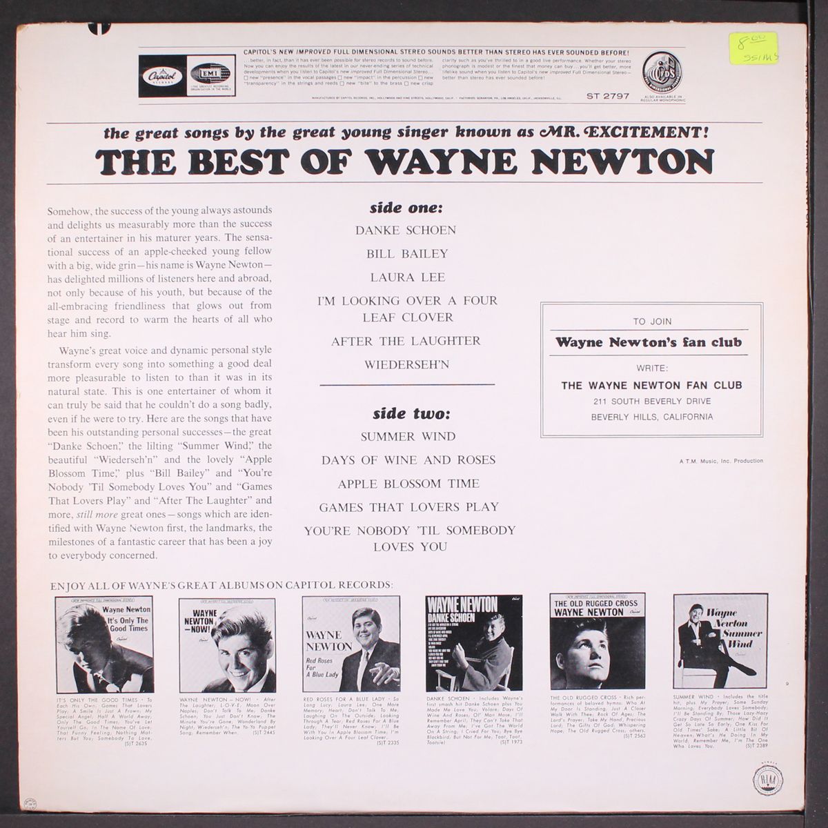 the best of by WAYNE NEWTON