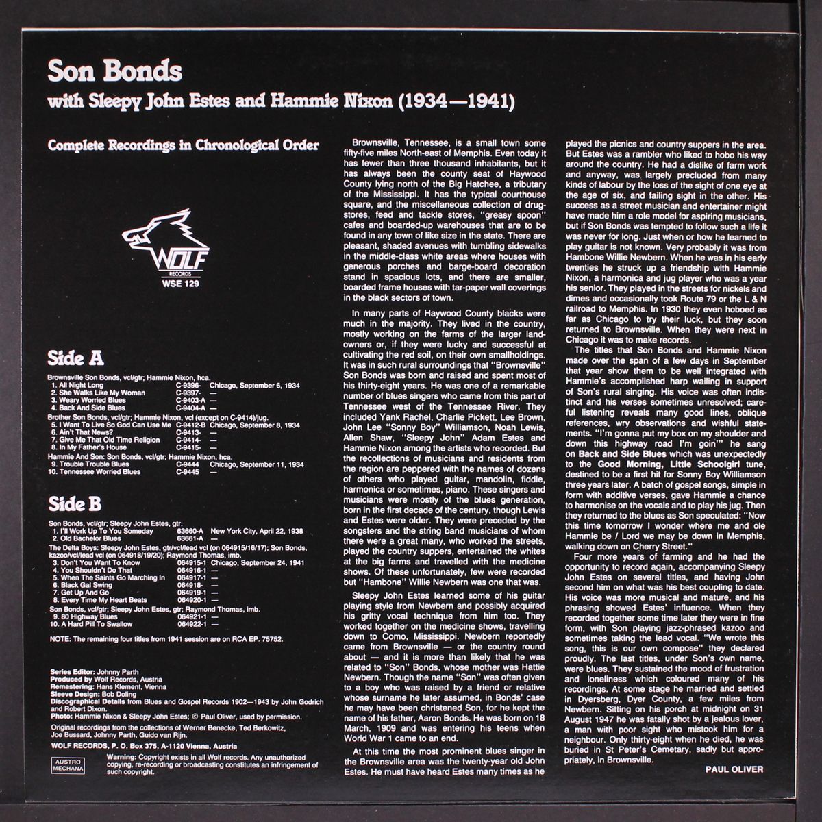 the delta boys by SON BONDS, SLEEPY JOHN ESTES & HAMMIE NIXON