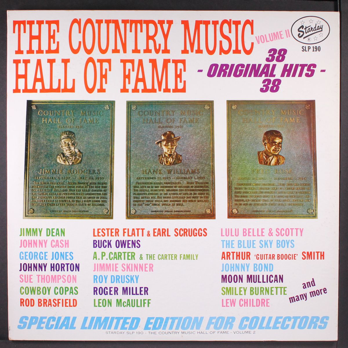 the country music hall of fame, vol. 2 by VARIOUS