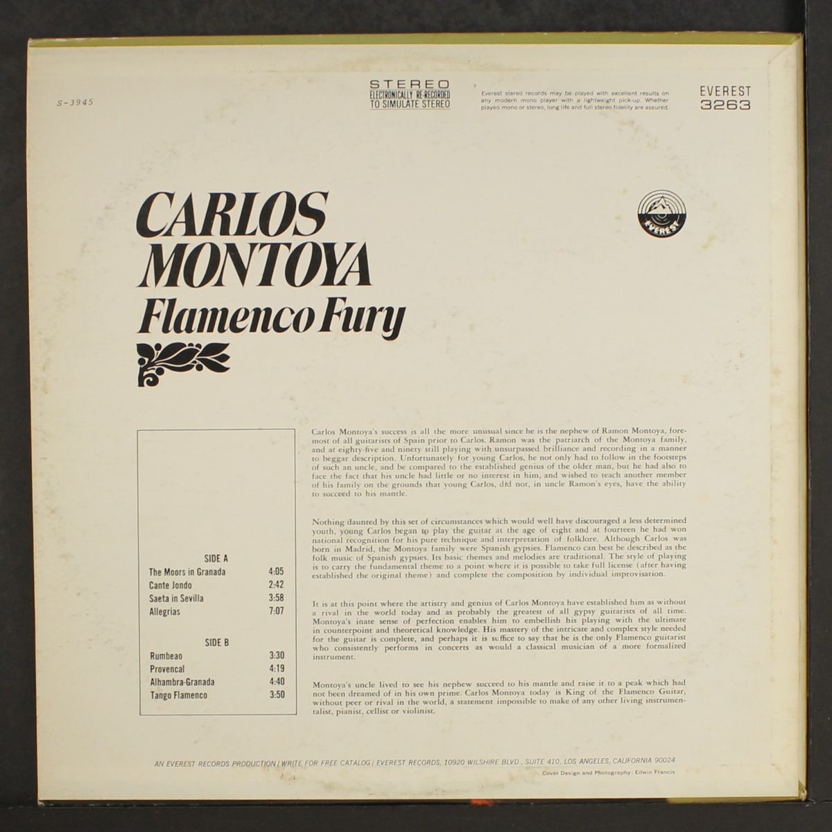 flamenco fury by CARLOS MONTOYA
