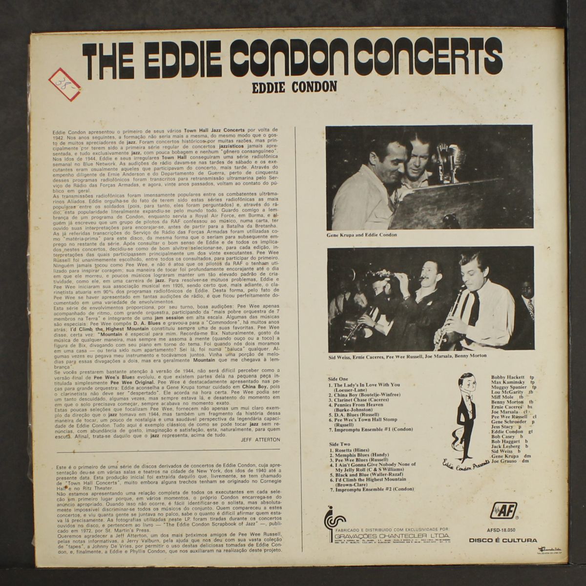 the eddie condon concerts by EDDIE CONDON