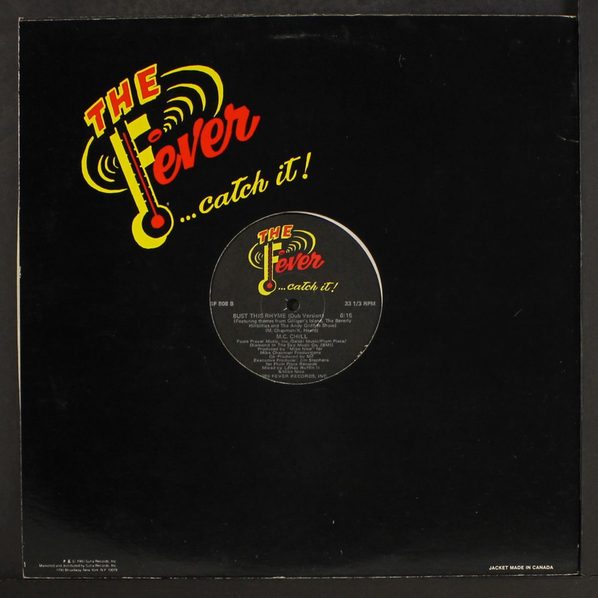 bust this rhyme / dub by M.C. CHILL