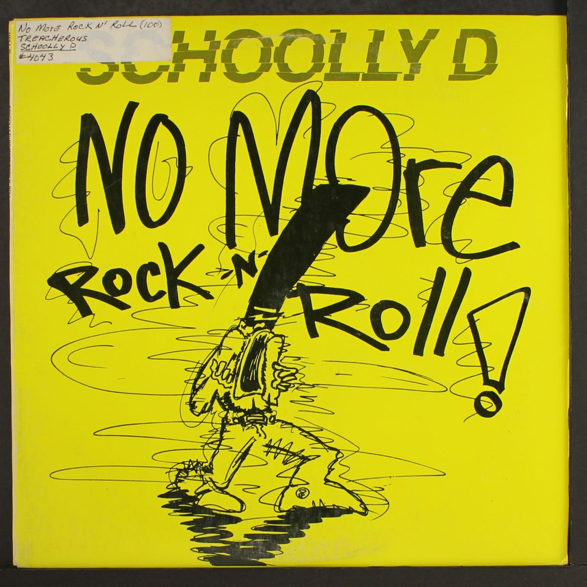 no more rock-n-roll! / treacherous by SCHOOLLY D