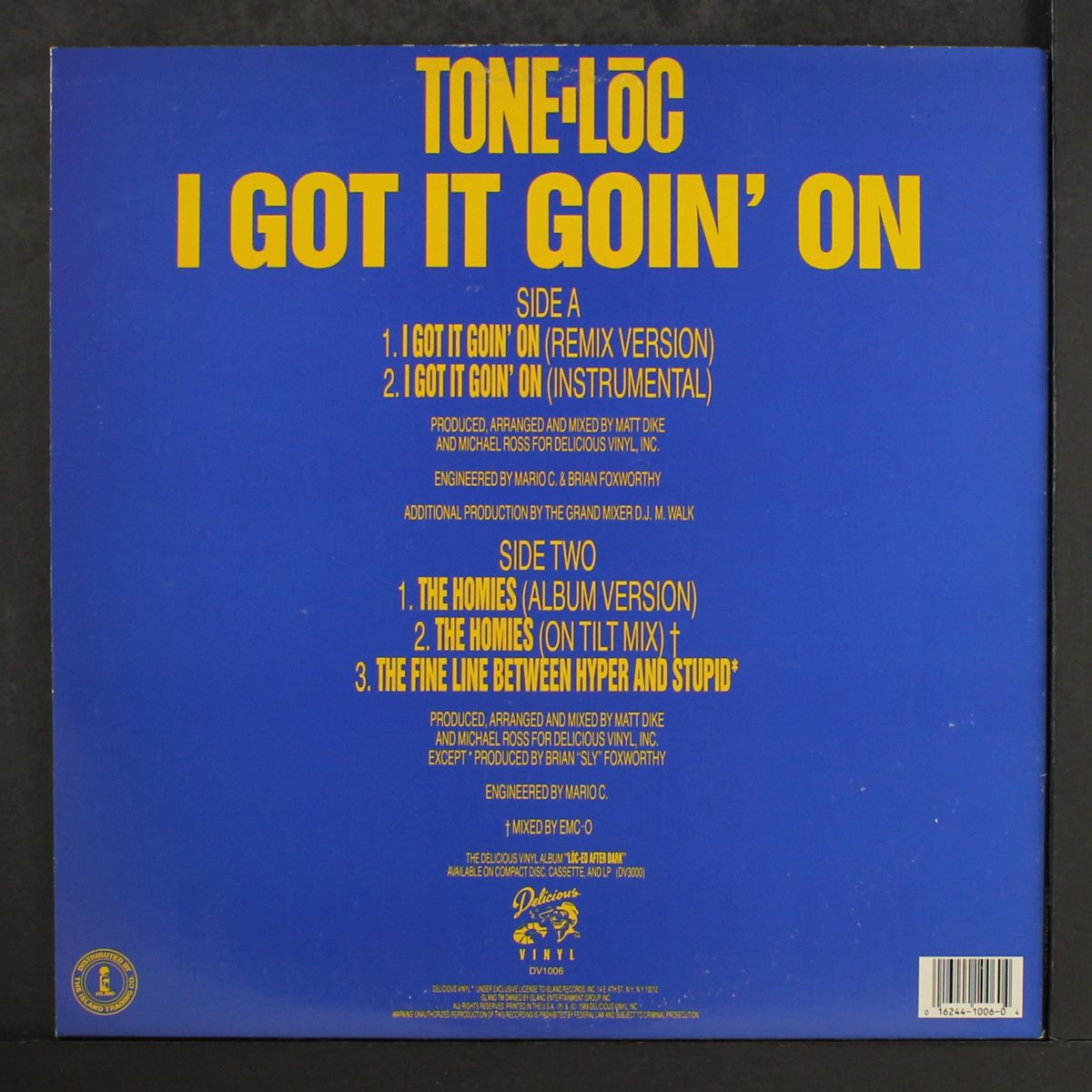 i got it goin' on by TONE LOC