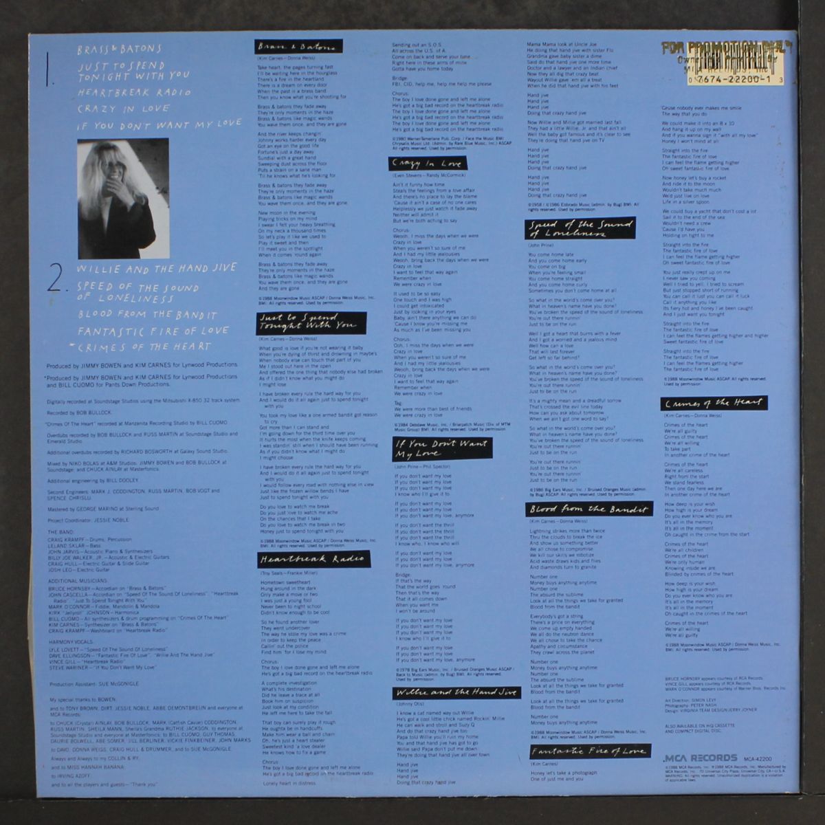 view from the house by KIM CARNES