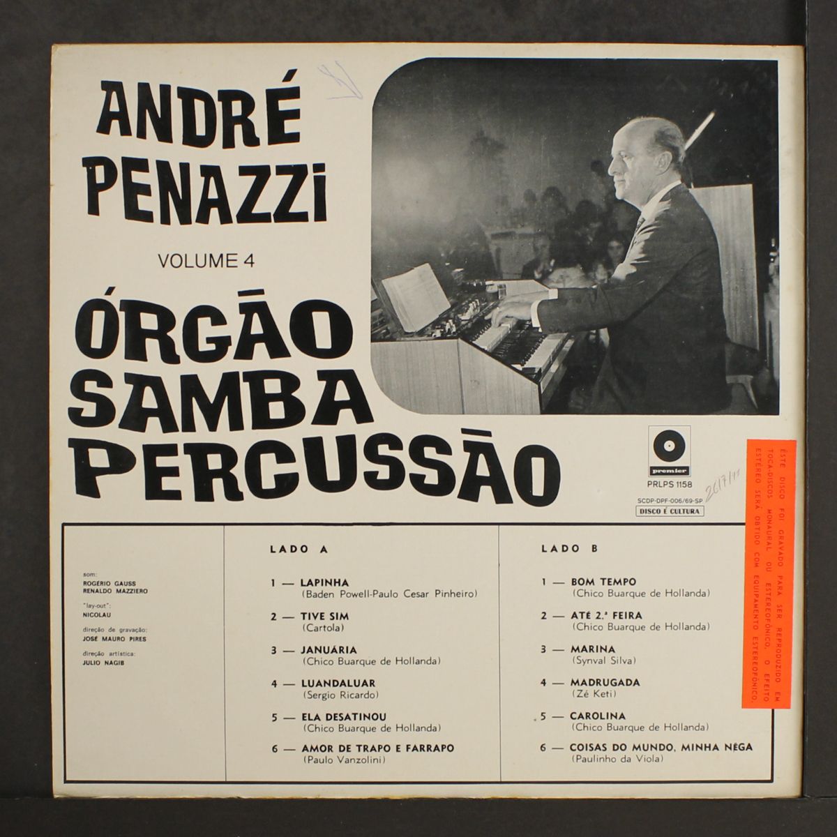 orgao samba e percussao vol.4 by ANDRE PENAZZI