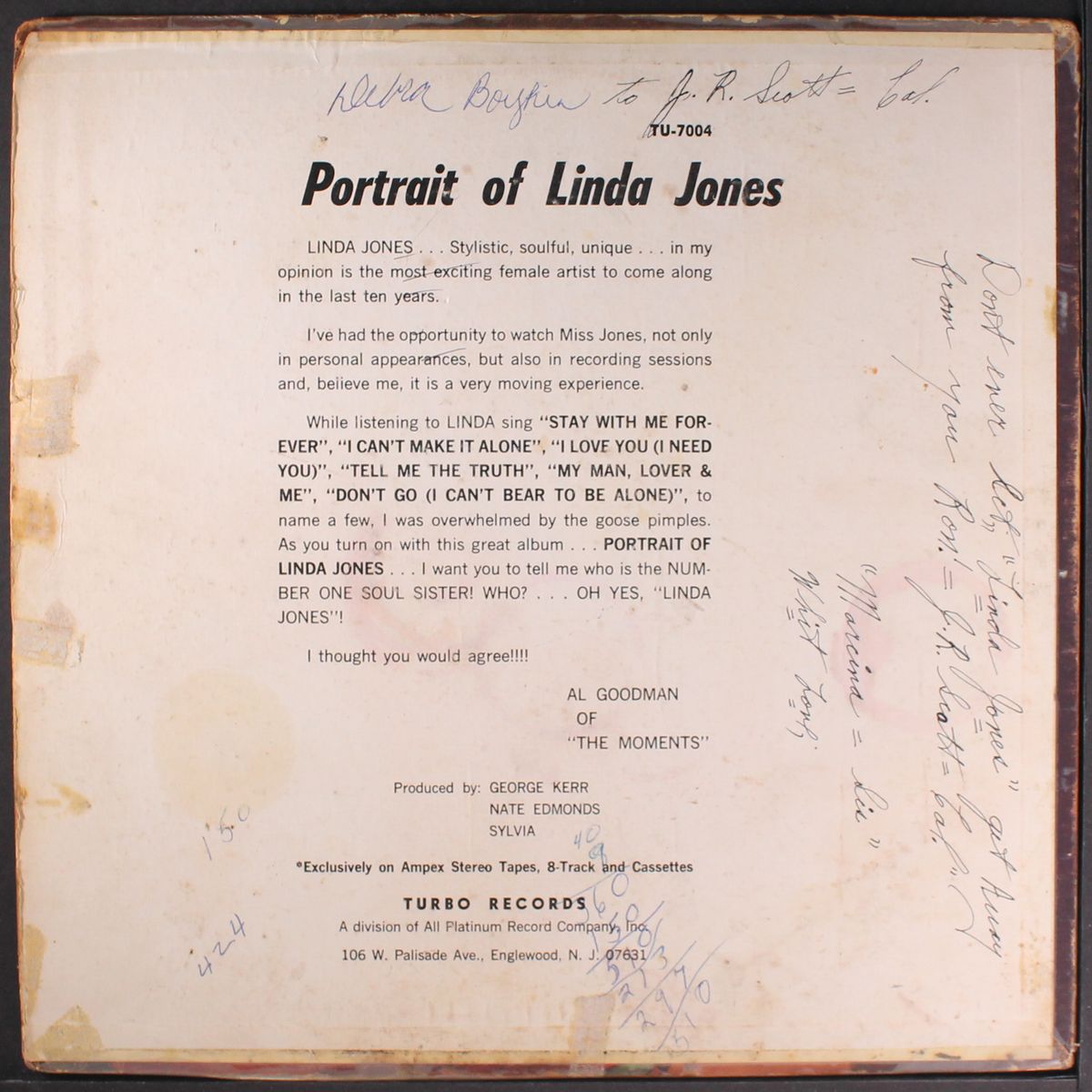 a portrait of by LINDA JONES