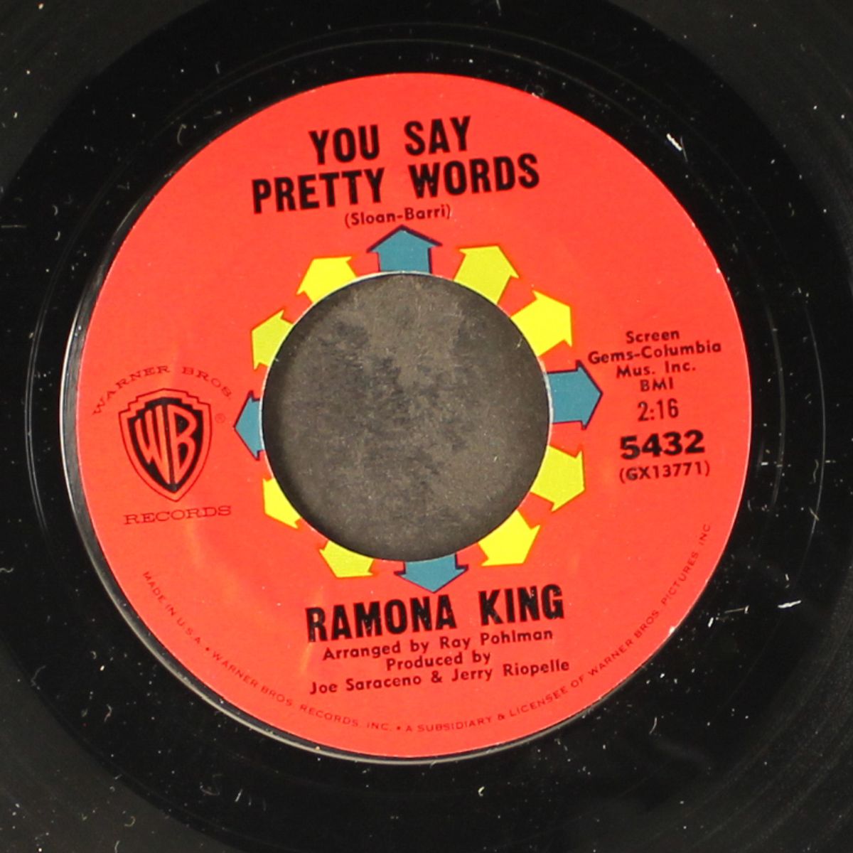 you say pretty words / blue roses by RAMONA KING