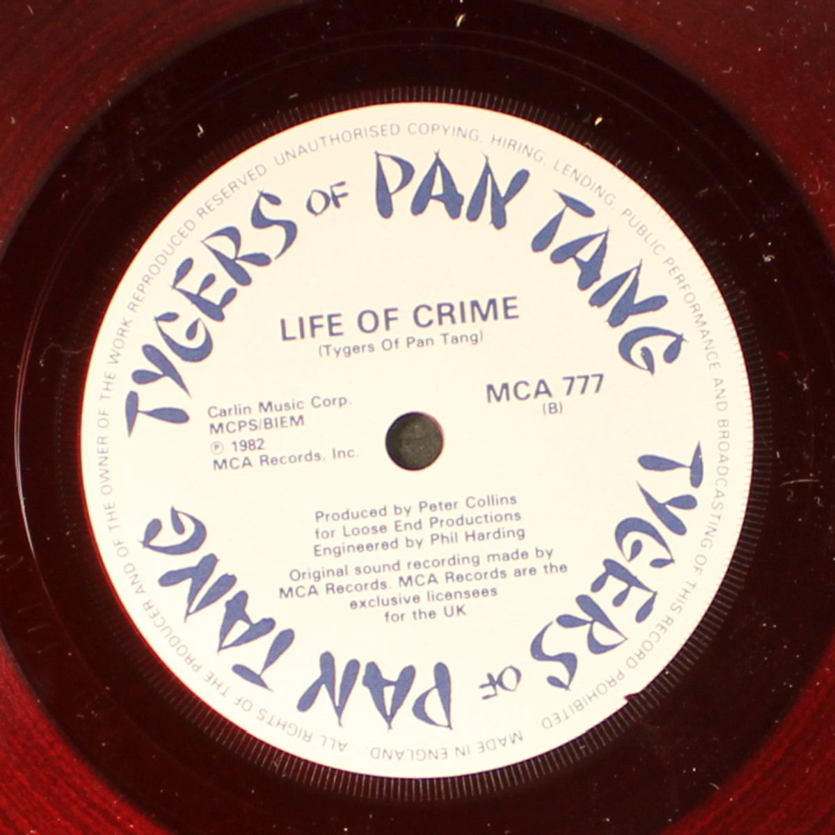 rendezvous / life of crime by TYGERS OF PAN TANG