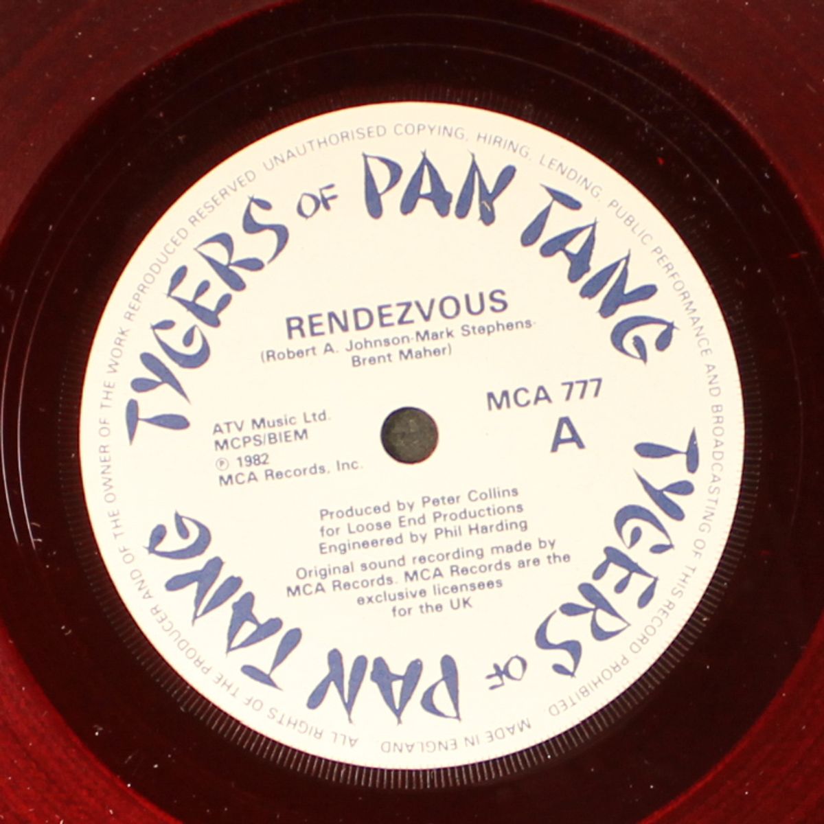rendezvous / life of crime by TYGERS OF PAN TANG