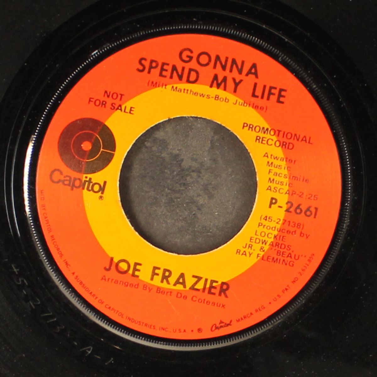gonna spend my life by JOE FRAZIER