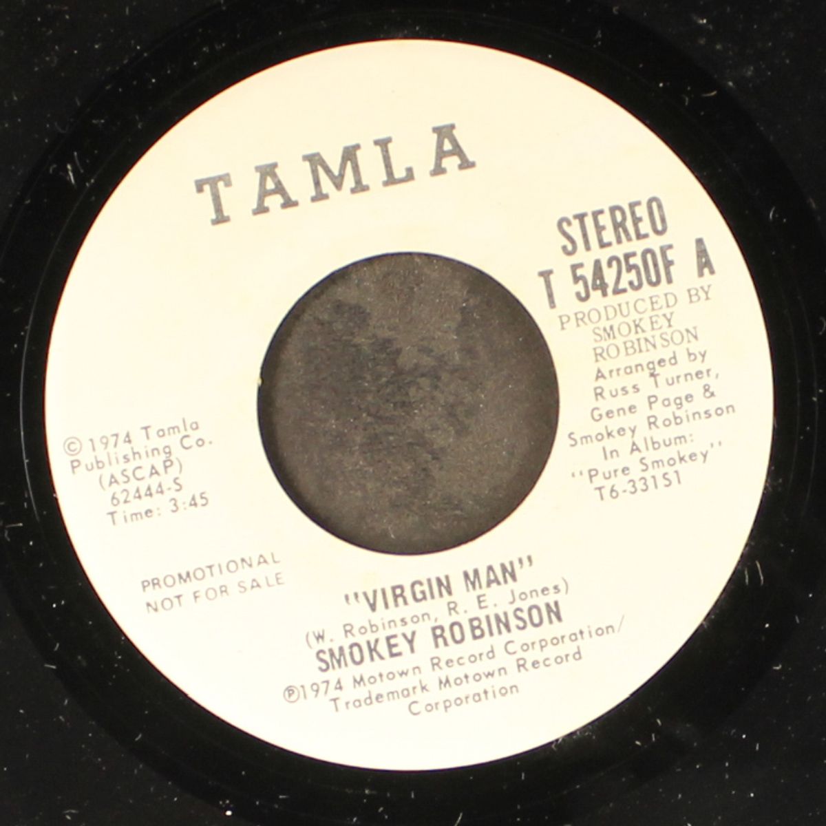 virgin man / mono by SMOKEY ROBINSON