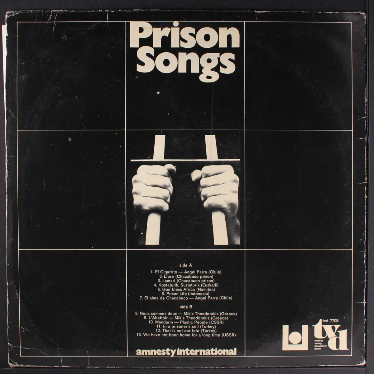 prison songs by VARIOUS