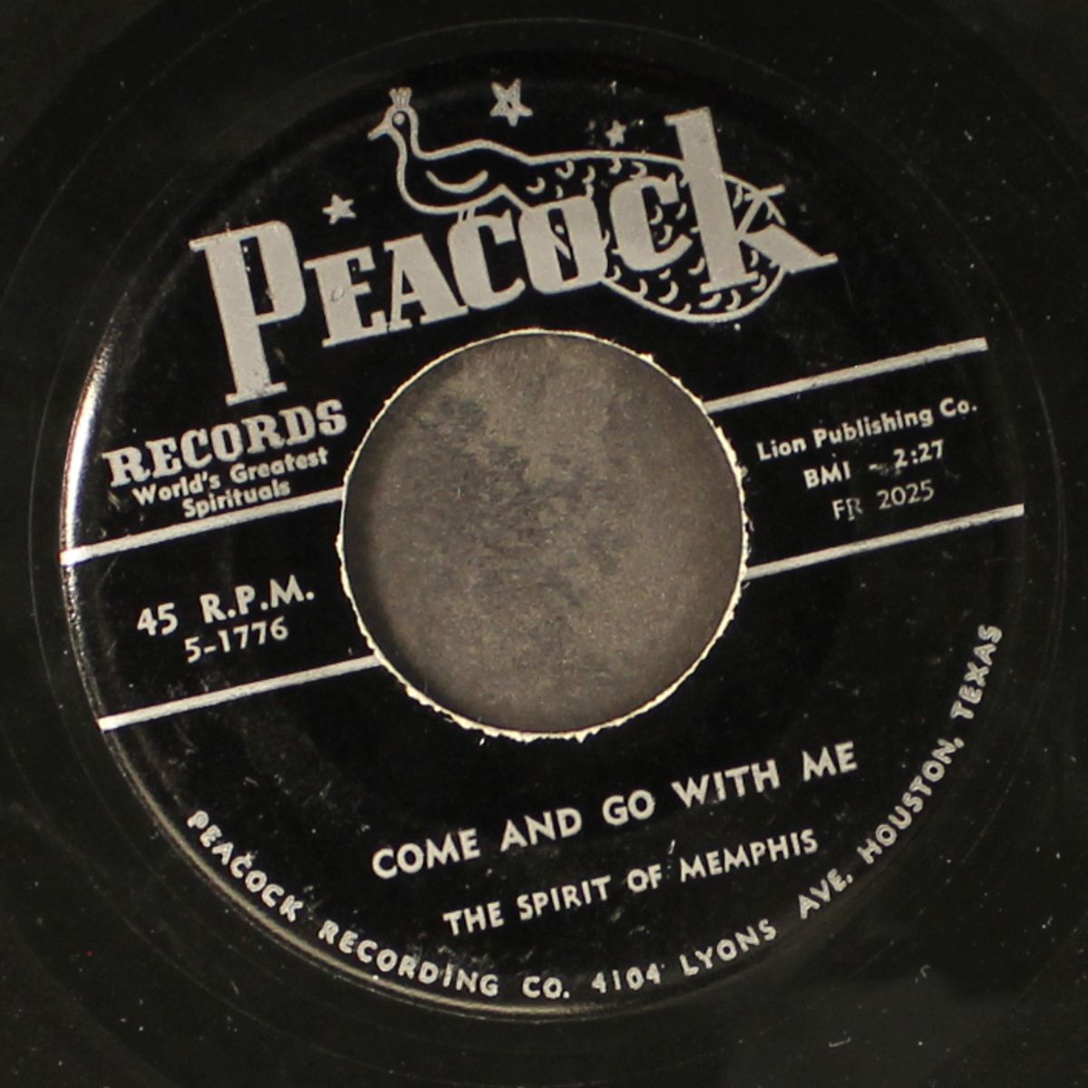 come and go with me by SPIRIT OF MEMPHIS