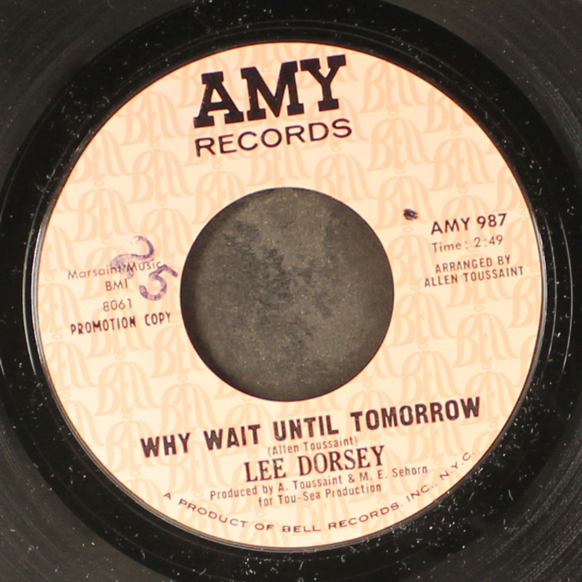 my old car / why wait until tomorrow by LEE DORSEY