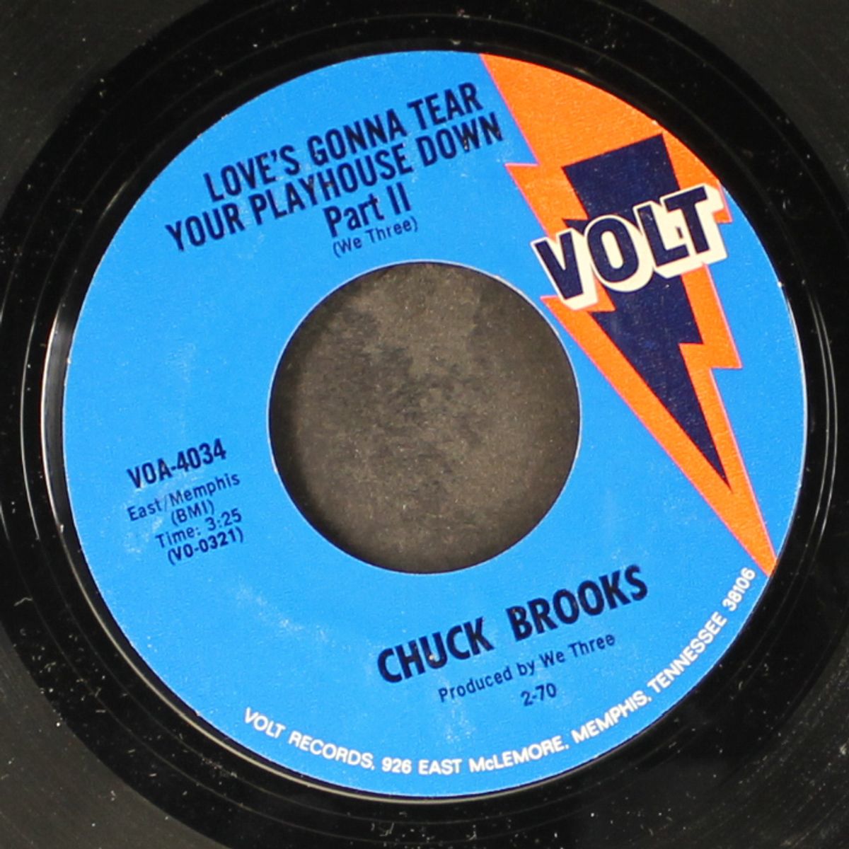 love's gonna tear your playhouse down, part 1 / part 2 by CHUCK BROOKS