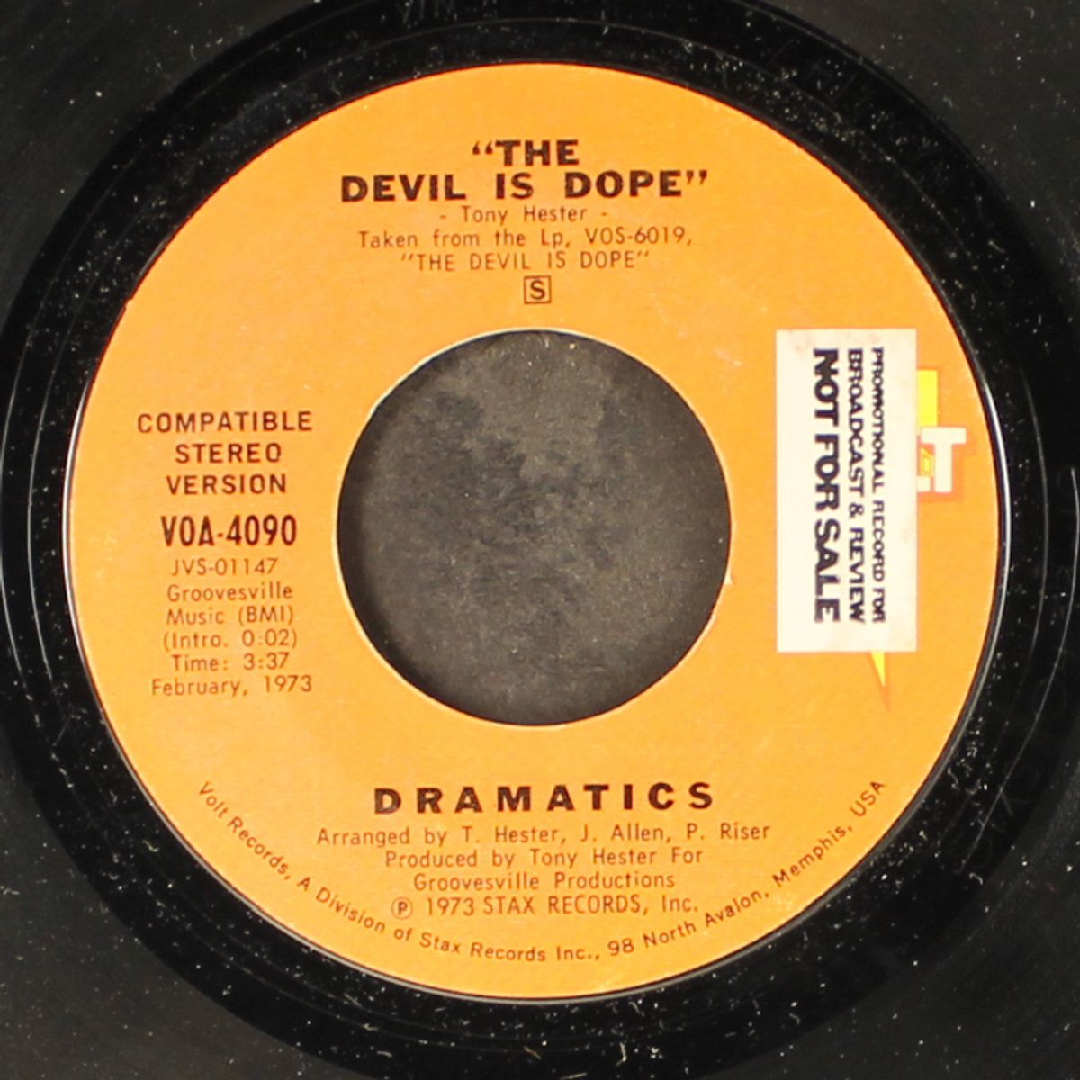 the devil is dope / same by DRAMATICS