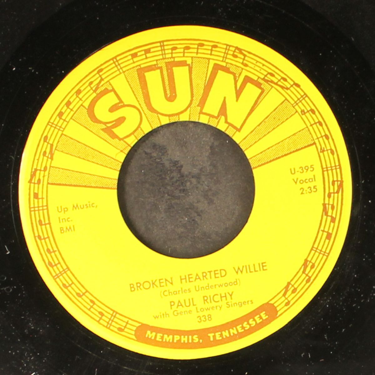 the legend of the big steeple / broken hearted willie by PAUL RICHY
