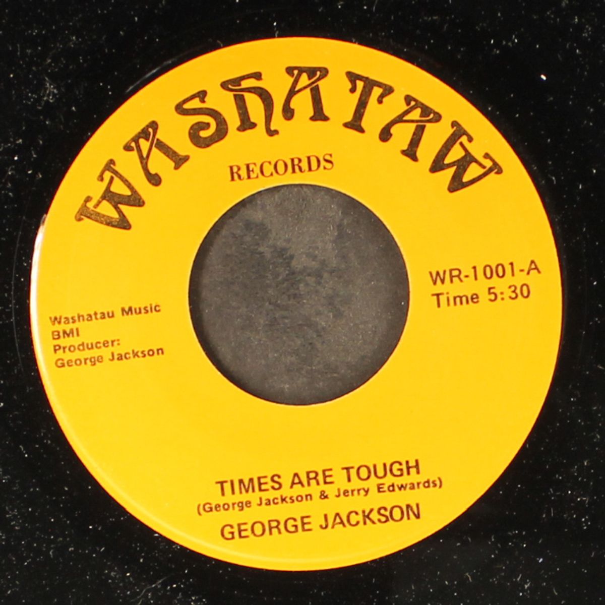times are tough / bringin' it home to me by GEORGE JACKSON