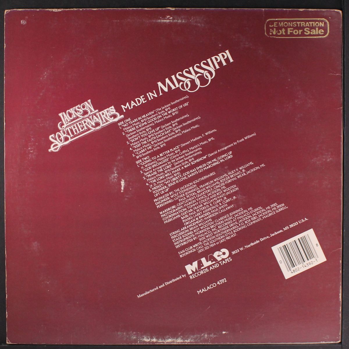 made in mississippi by JACKSON SOUTHERNAIRES