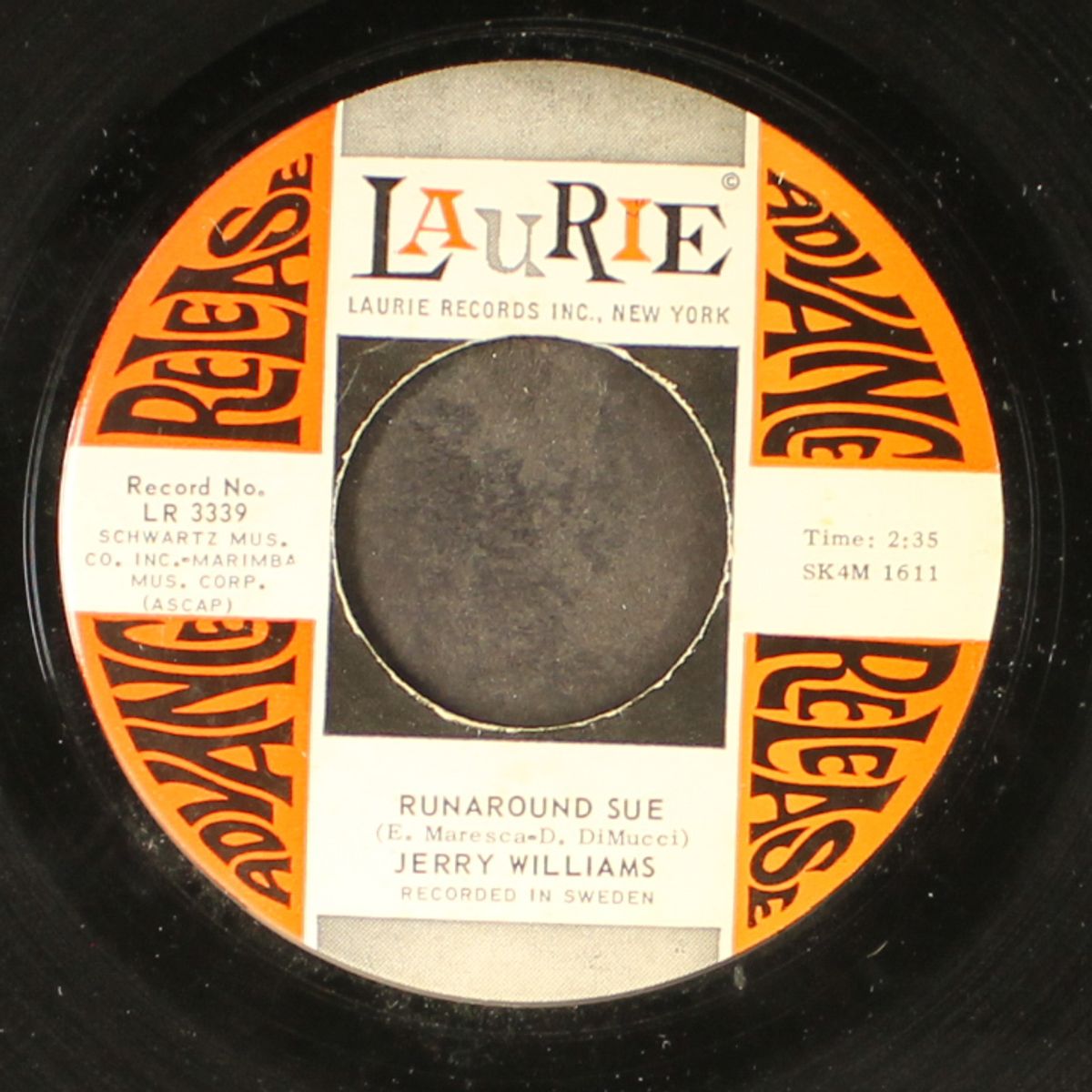 the wanderer / runaround sue by JERRY WILLIAMS