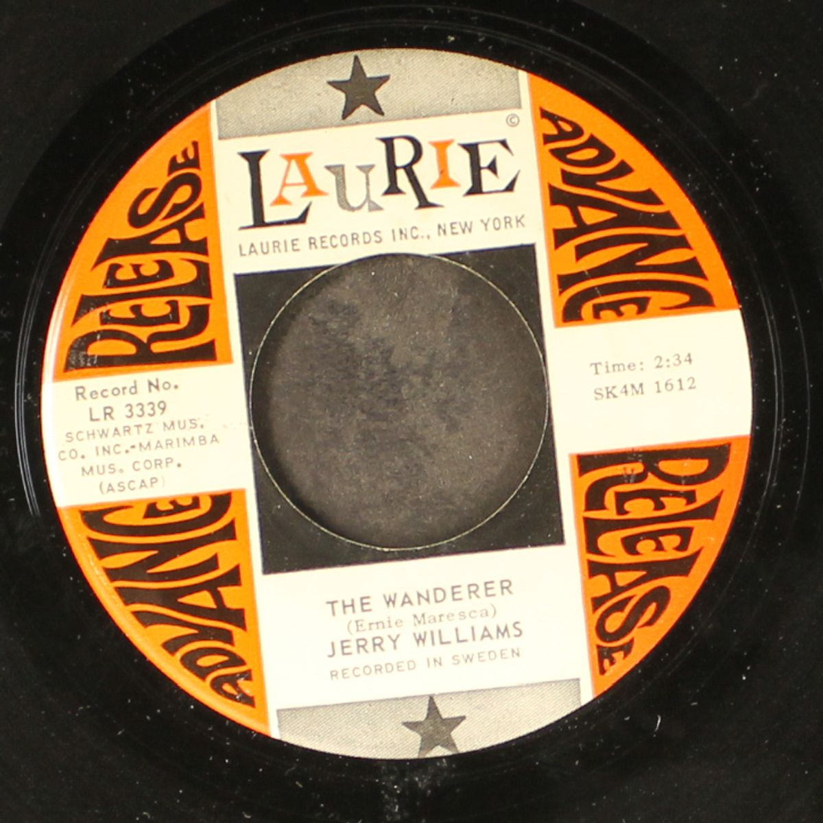 the wanderer / runaround sue by JERRY WILLIAMS