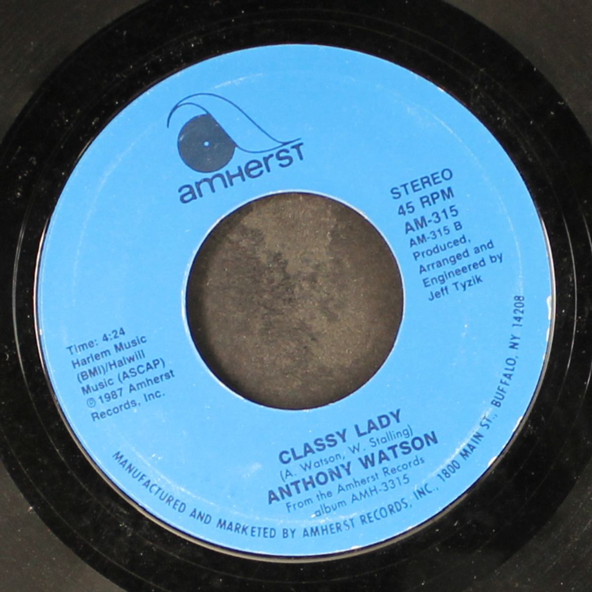 wonderful world / classy lady by ANTHONY WATSON