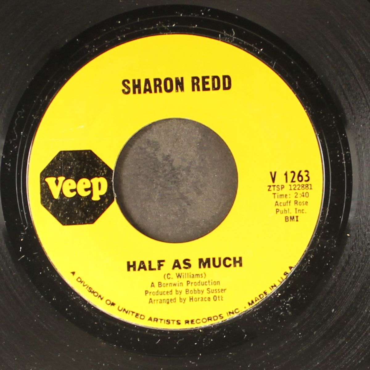 half as much / i've got a feeling by SHARON REDD
