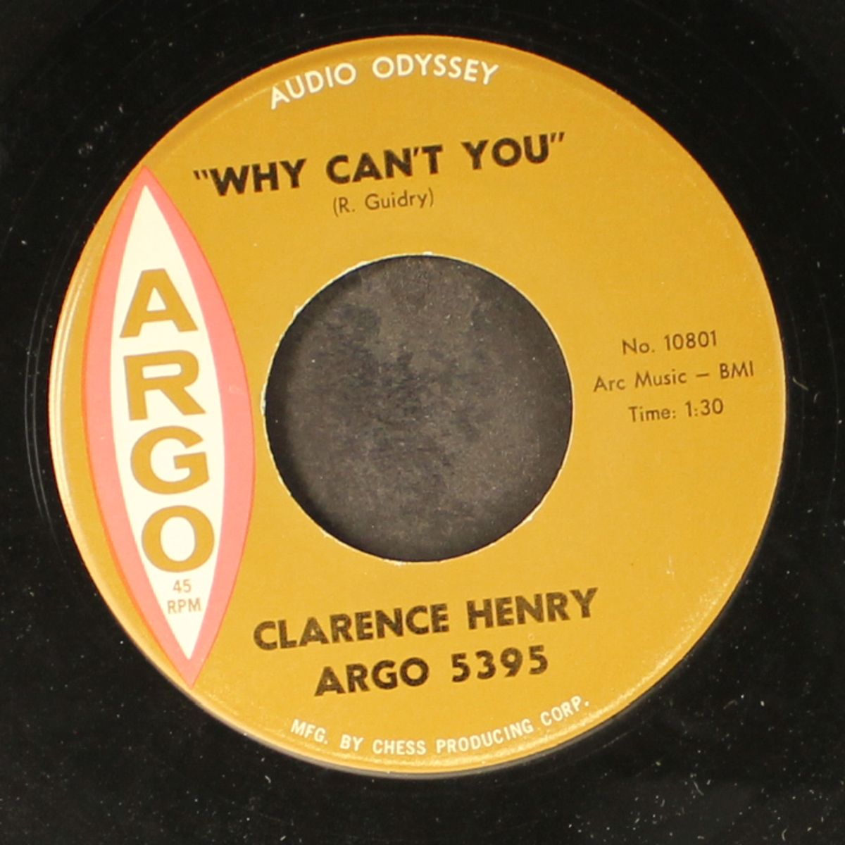 why can't you by CLARENCE HENRY