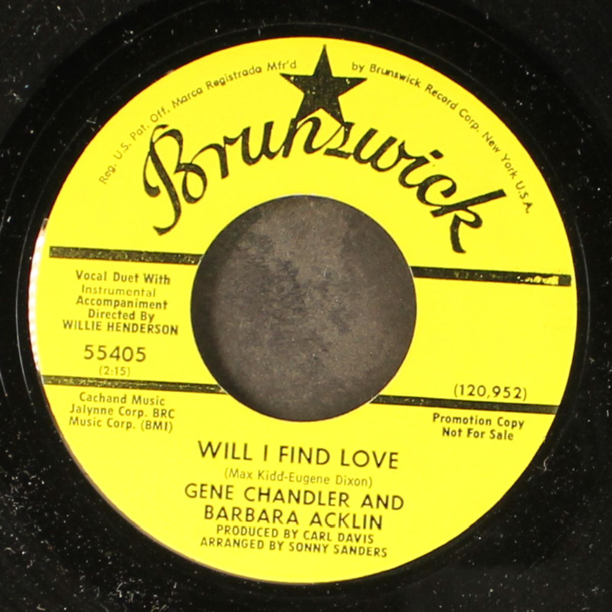 will i find love by GENE CHANDLER & BARBARA ACKLIN