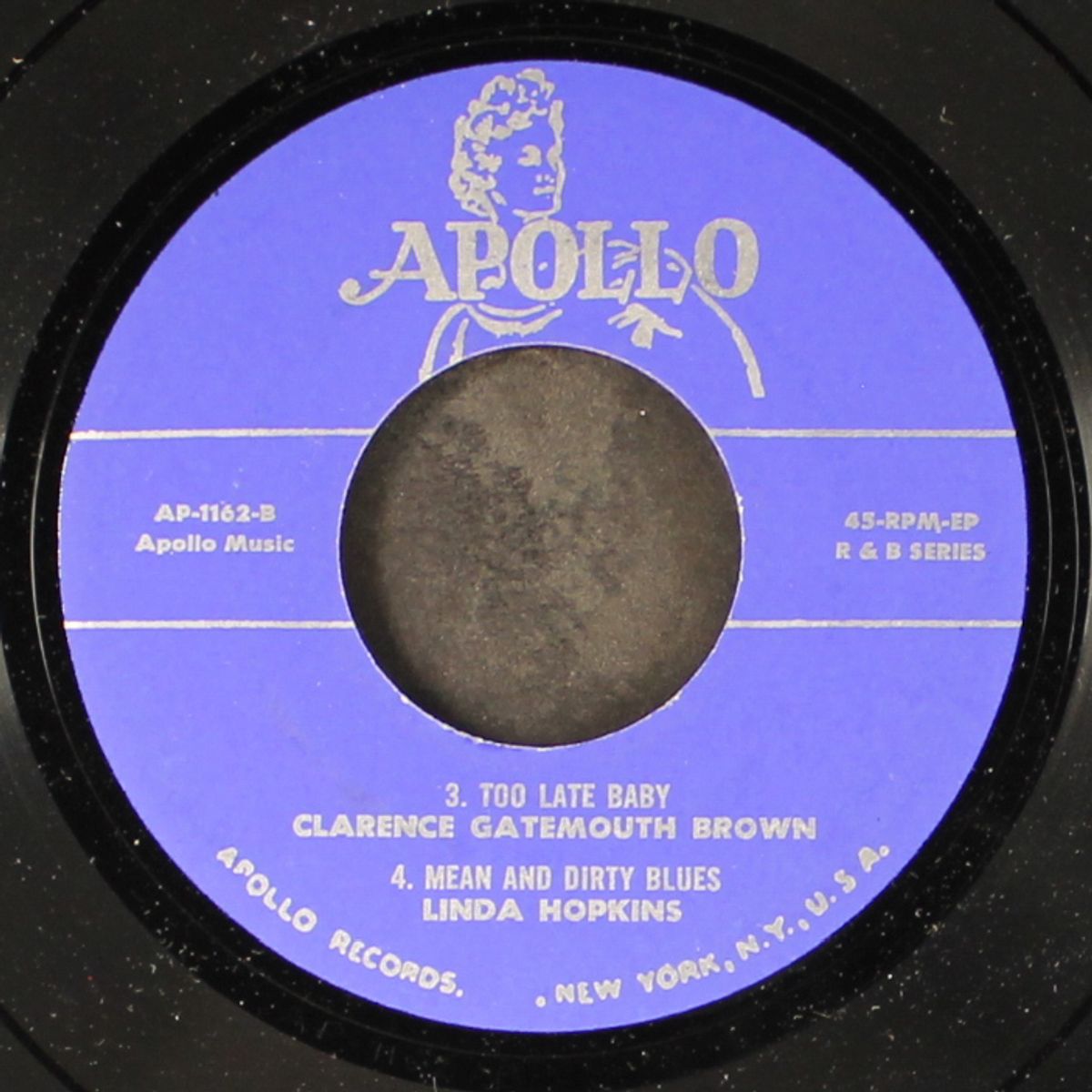too late baby by CLARENCE GATEMOUTH BROWN