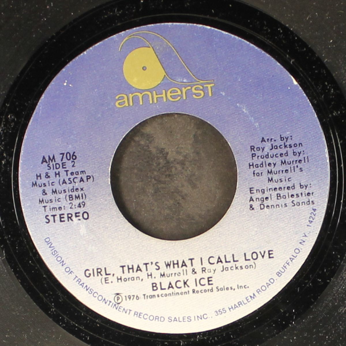 making love in the rain / girl, that's what i call love by BLACK ICE