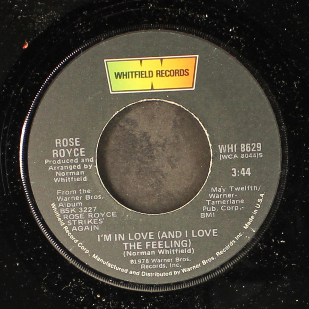 i'm in love (and i love the feeling) / get up off your fat by ROSE ROYCE