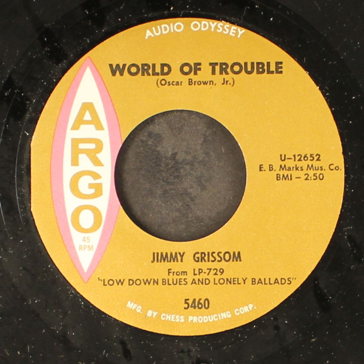 mean and evil woman blues by JIMMY GRISSOM