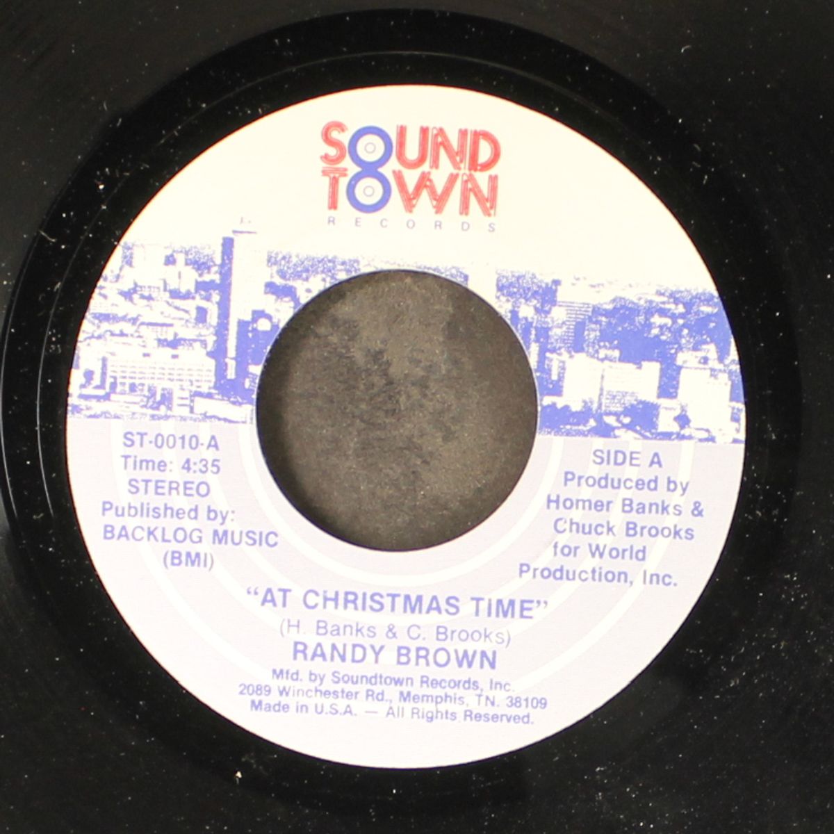 at christmas time / at christmas time (instro) by RANDY BROWN / CHUCK BROOKS