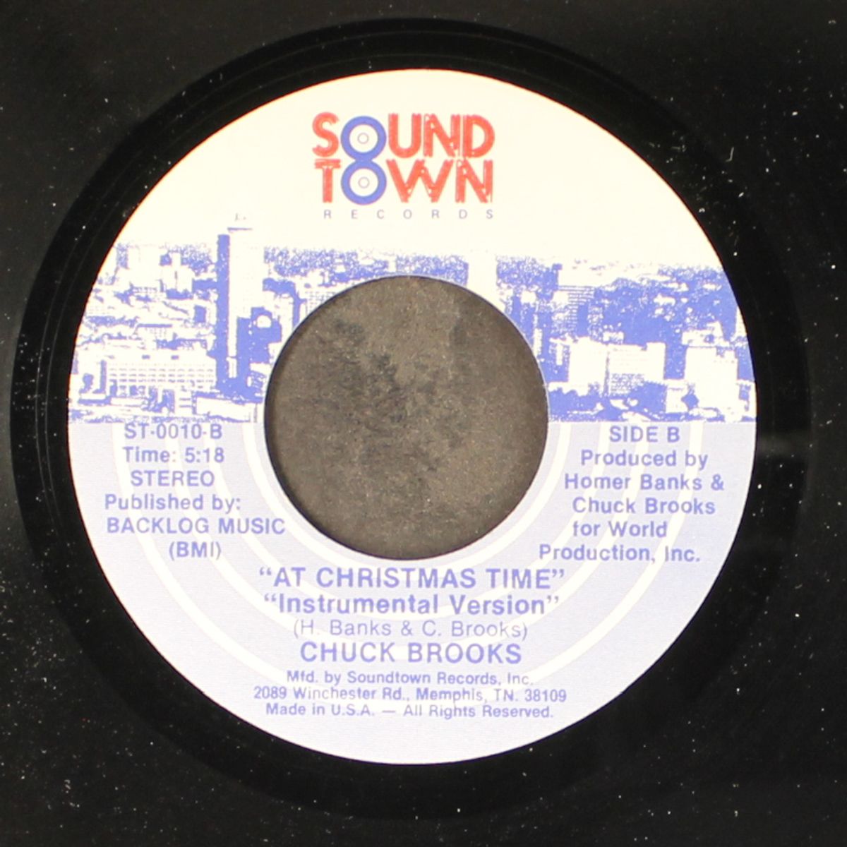 at christmas time / at christmas time (instro) by RANDY BROWN / CHUCK BROOKS