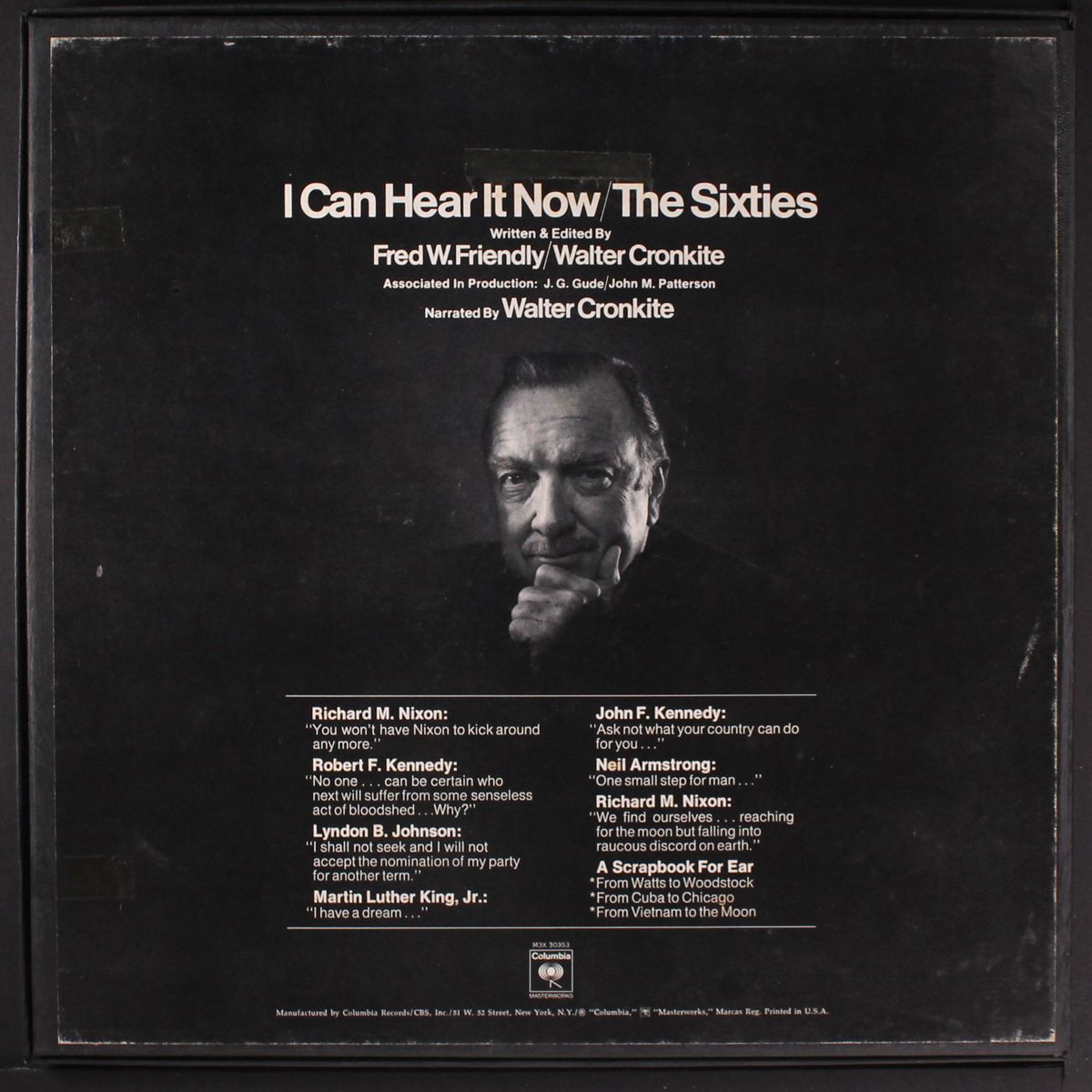 i can hear it now / the sixties by WALTER CRONKITE