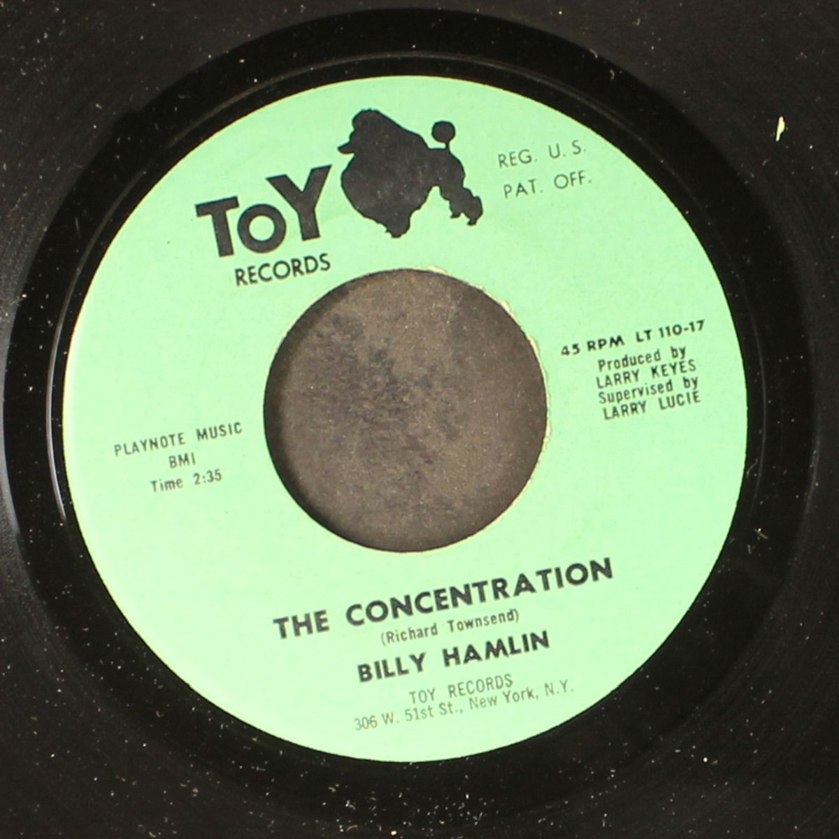 somebody please / the concentration by BILLY HAMLIN