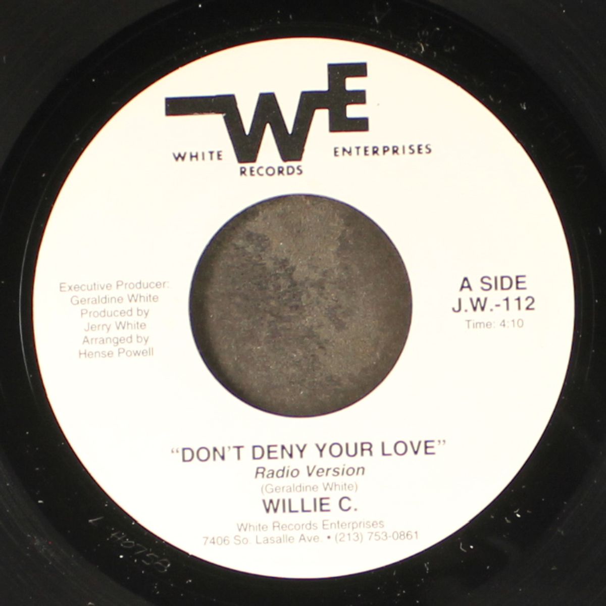 don't deny your love / let me get closer to you by WILLIE C.