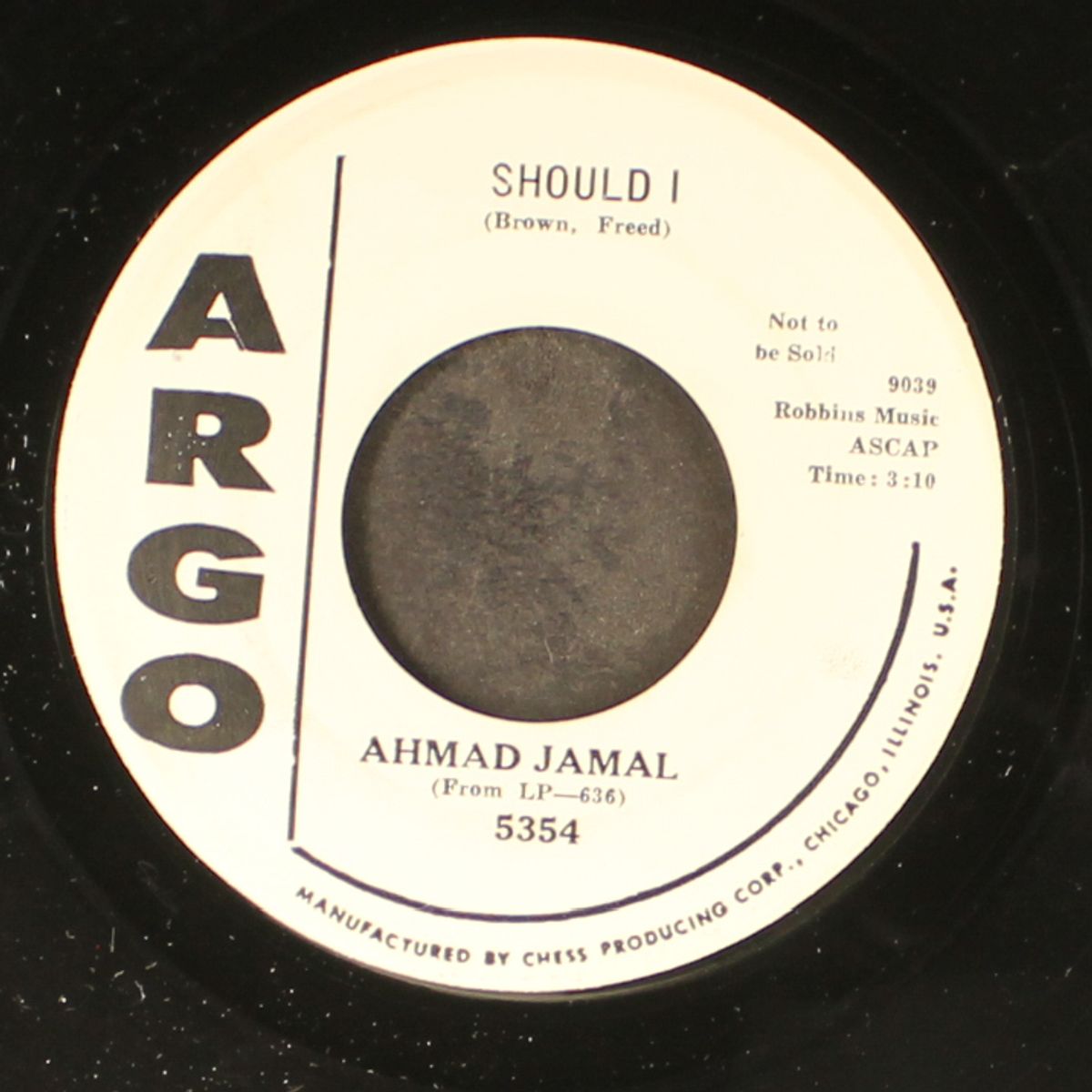 i like to recognize the tune by AHMAD JAMAL