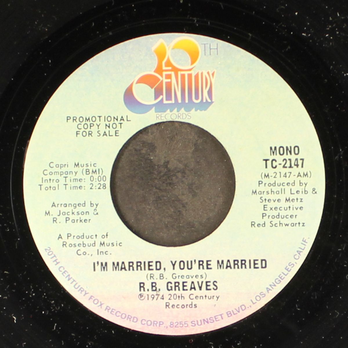 i'm married, you're married / mono by R.B. GREAVES