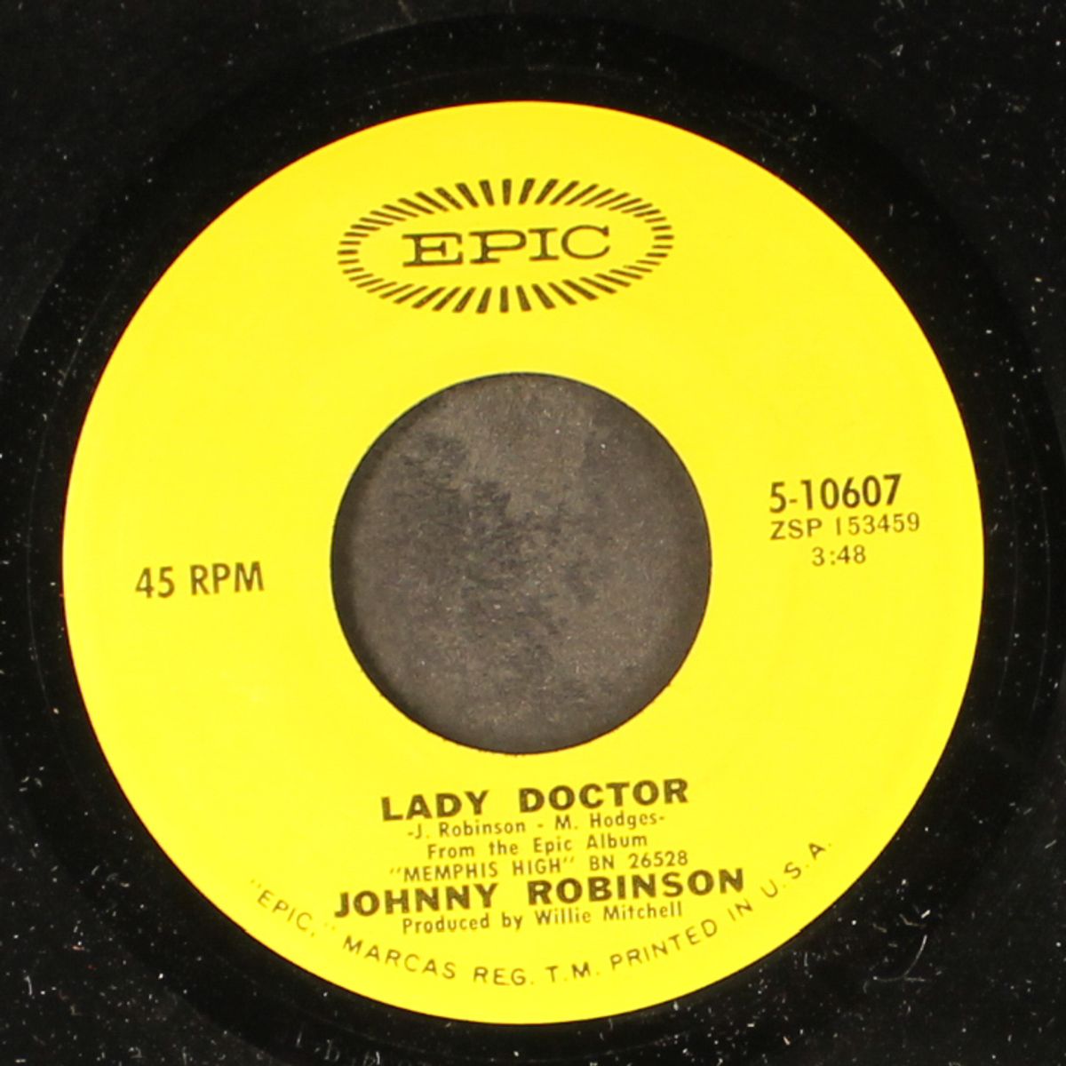 lady doctor / person to person by JOHNNY ROBINSON