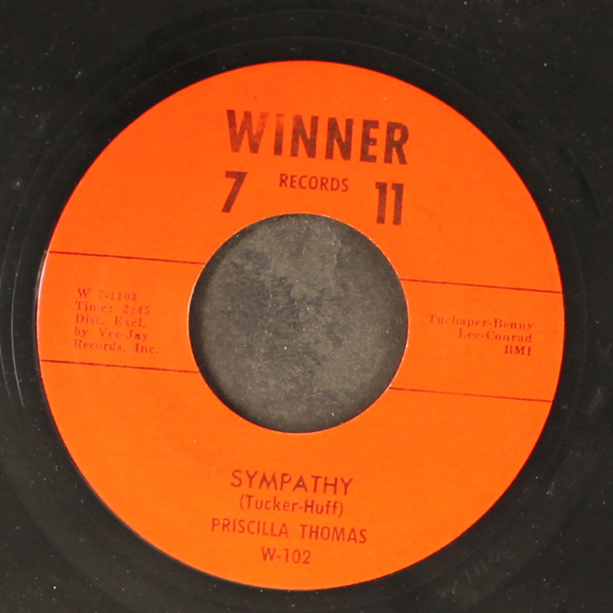 step aside / sympathy by PRISCILLA THOMAS