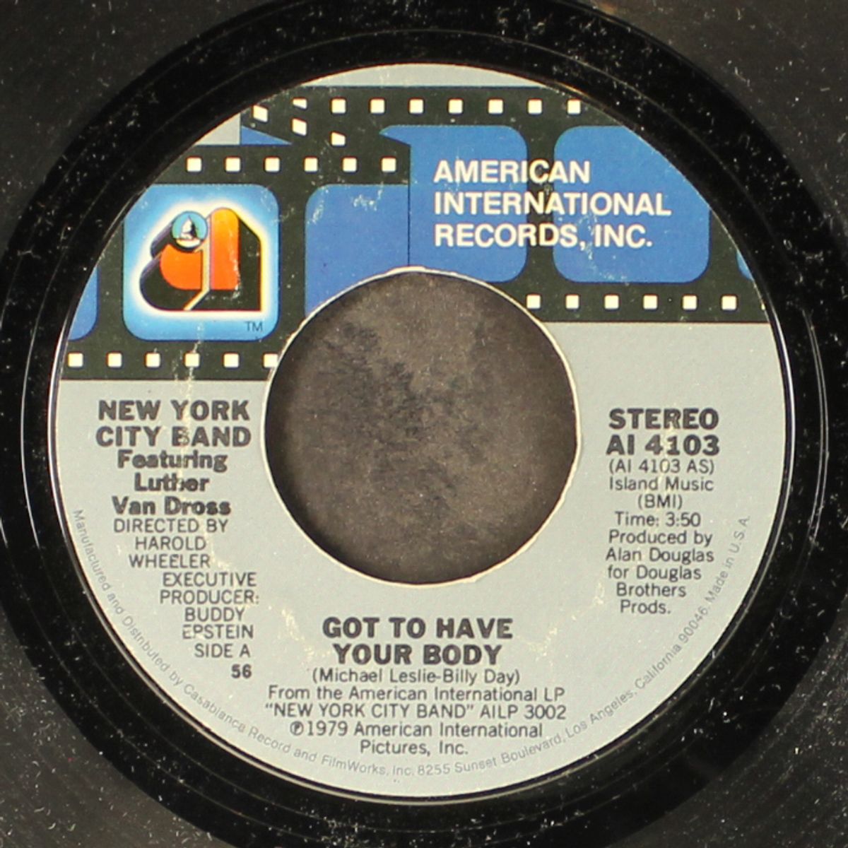got to have your body / bo diddley by NEW YORK CITY BAND