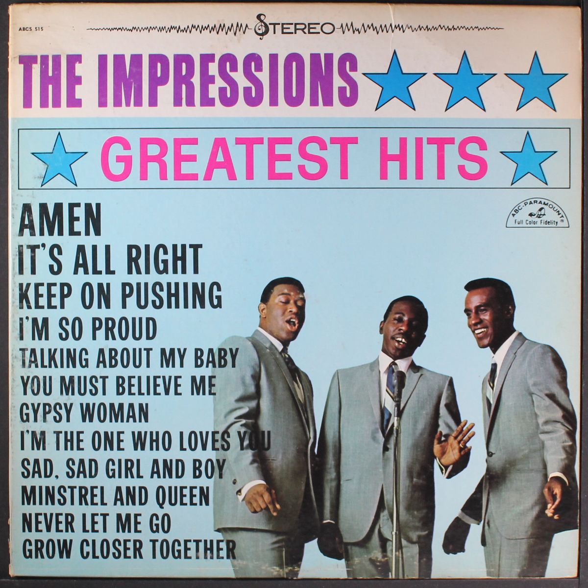 greatest hits by IMPRESSIONS