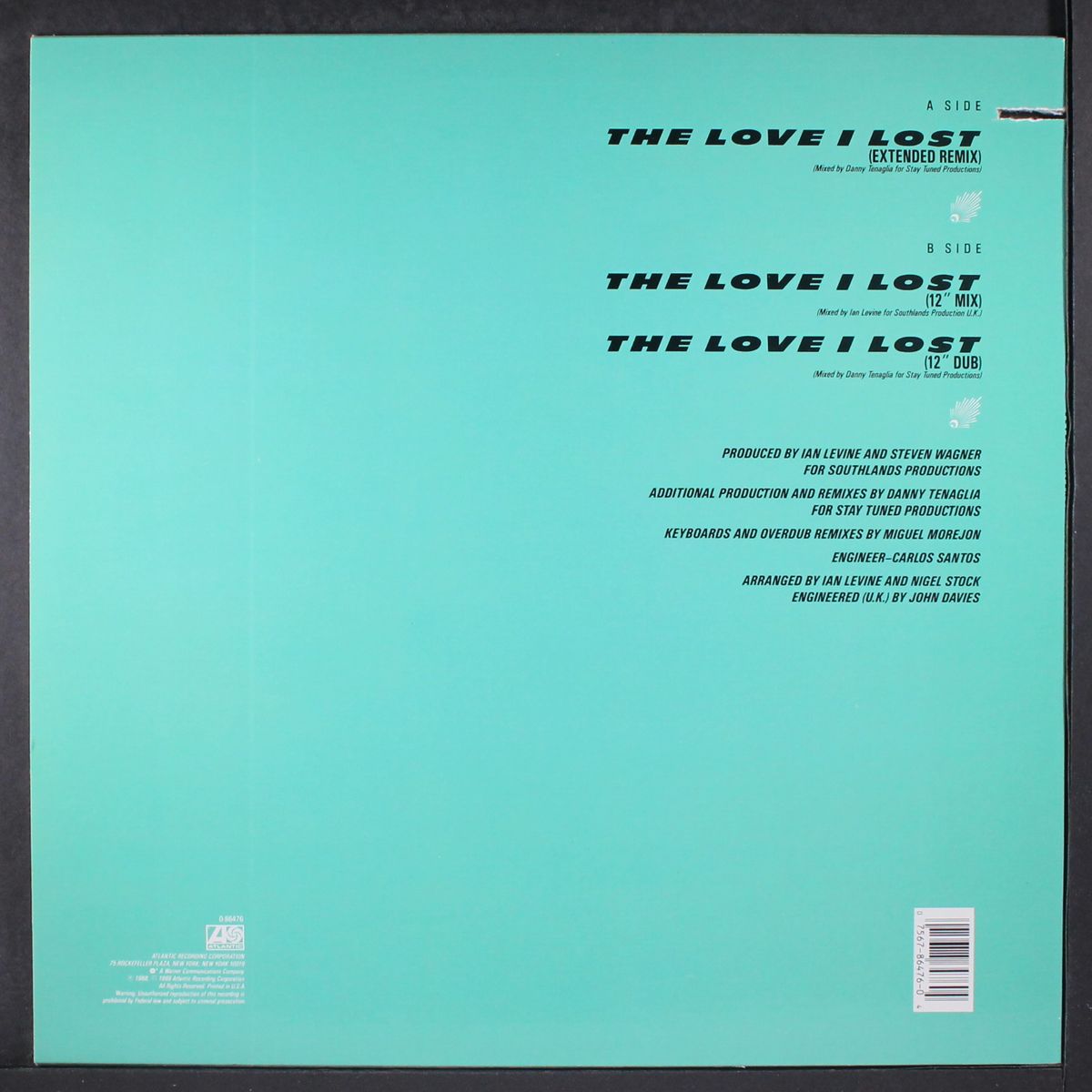 the love i lost by SEVENTH AVENUE