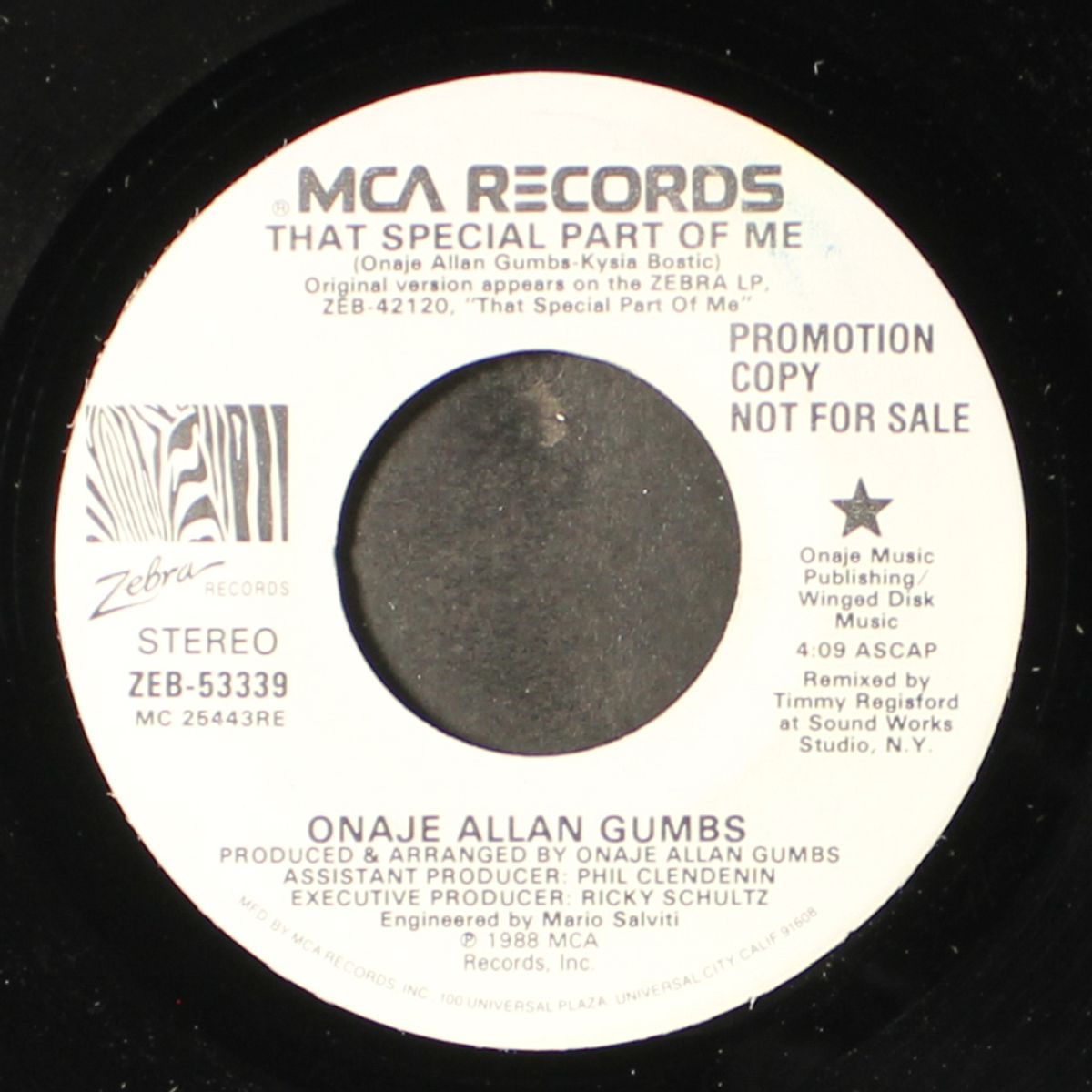 that special part of me / same by ONAJE ALLAN GUMBS