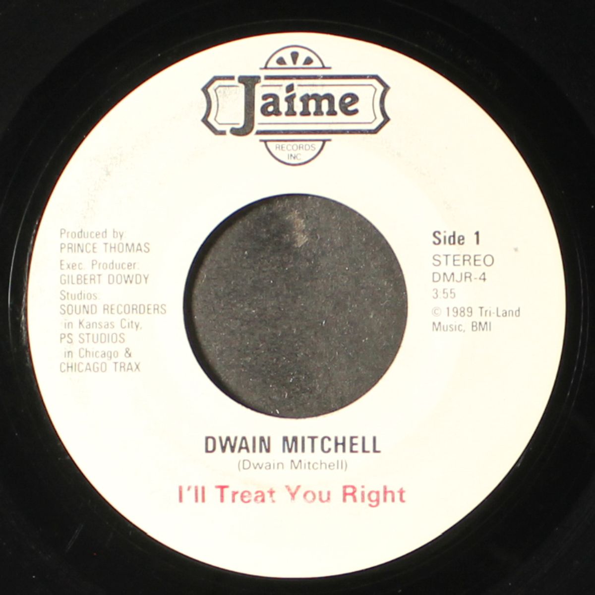 i'll treat you right / i like you by DWAIN MITCHELL