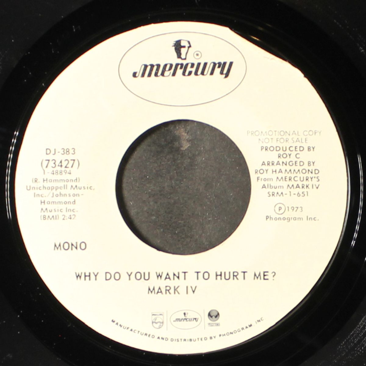 you're just like a dream / why do you want to hurt me by MARK IV